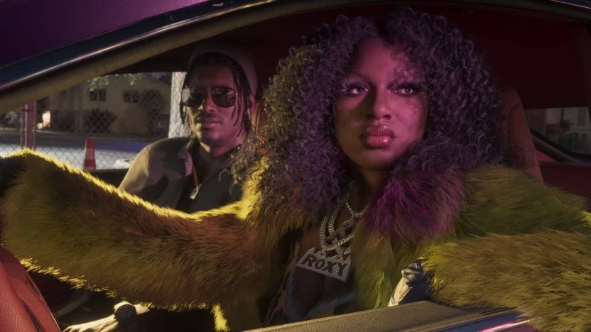 Roxy in released GTA VI footage or artwork